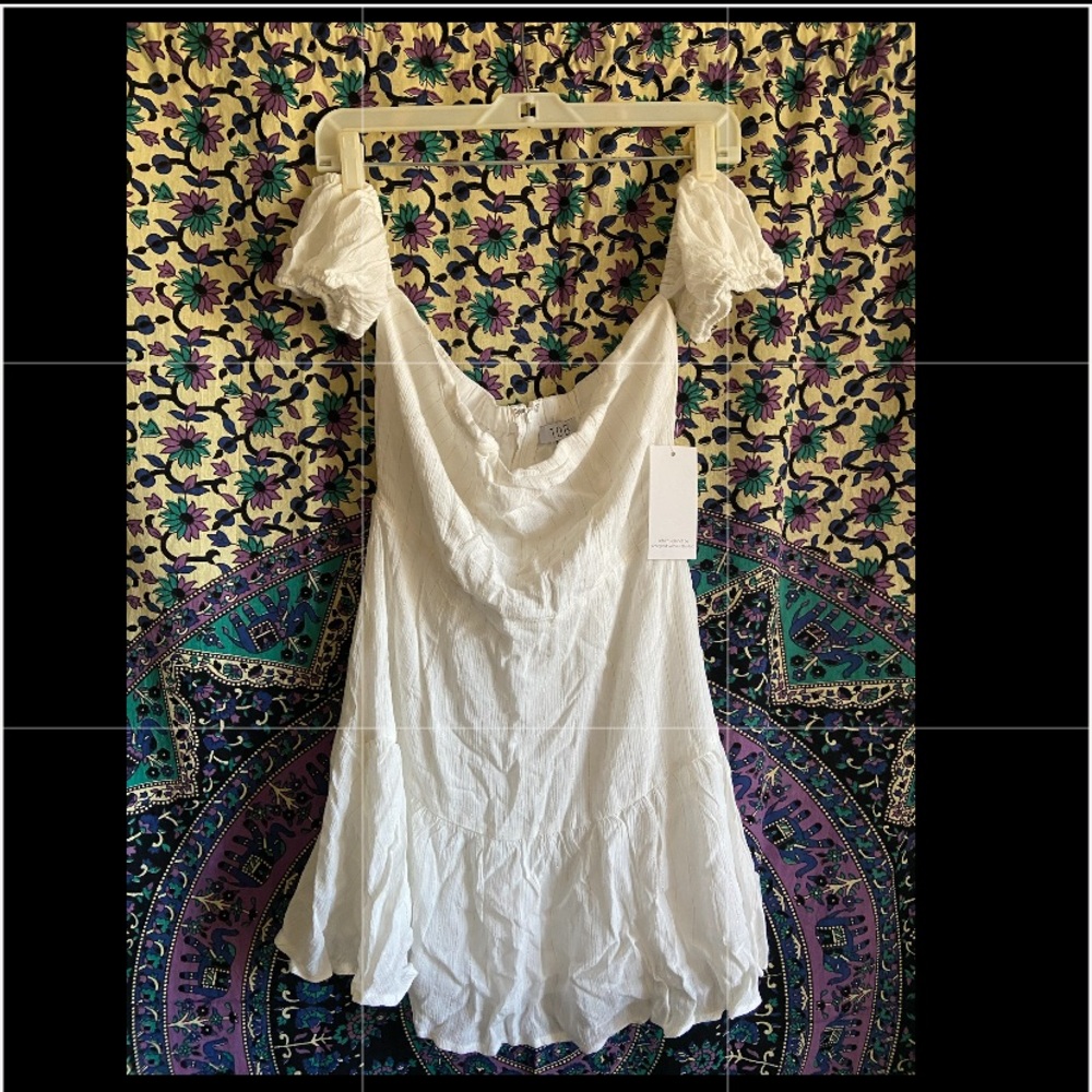 Off the shoulder dress